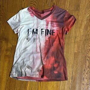 Halloween Short Sleeve Tee - I’m fine